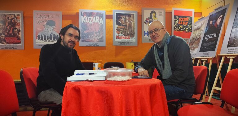 Posjeta Midhata Ajanovića u Kinoteci BiH