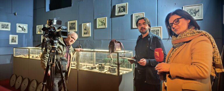 Ekipa TVSA u posjeti Kinoteci BiH u Sarajevu